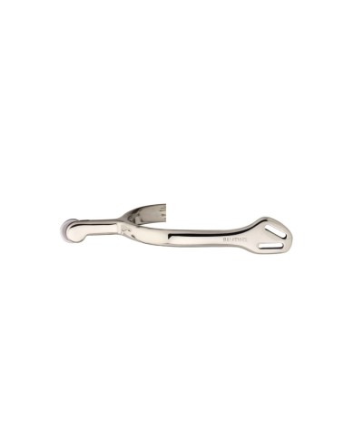 LADIES BALKENHOL SPURS,GERM.SILV. 40MM W.ROWEL 6