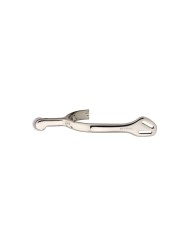 LADIES BALKENHOL SPURS,GERM.SILV. 40MM W.ROWEL 6