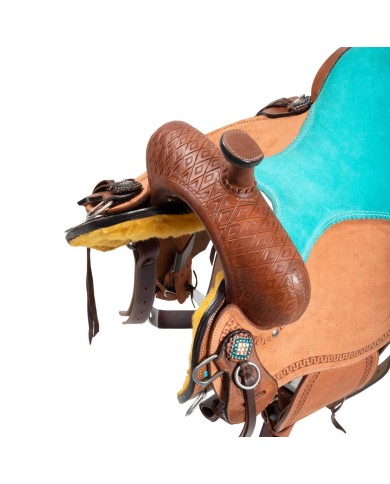 SELLA BARREL TURQUOISE SEAT BASKET TOOLING