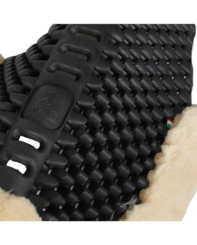PIUMA AIR-RELEASE FEATHERLIGHT DOUBLE RISER PAD CUTOUT ECO-WOOL ONE SIZE