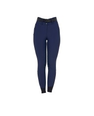 WOMEN S HIGH WAIST MONOGRAM KNEE GRIP BREECHES