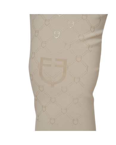 WOMEN S HIGH WAIST MONOGRAM KNEE GRIP BREECHES