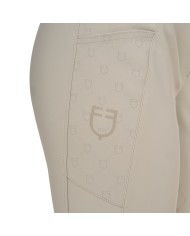 WOMEN S HIGH WAIST MONOGRAM KNEE GRIP BREECHES