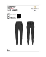 WOMEN S HIGH WAIST MONOGRAM KNEE GRIP BREECHES