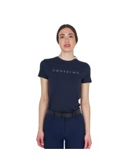 WOMEN S LOGO LAMINA COTTON T-SHIRT