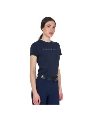 WOMEN S LOGO LAMINA COTTON T-SHIRT