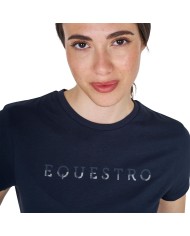 WOMEN S LOGO LAMINA COTTON T-SHIRT