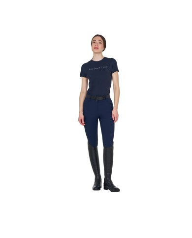 WOMEN S LOGO LAMINA COTTON T-SHIRT