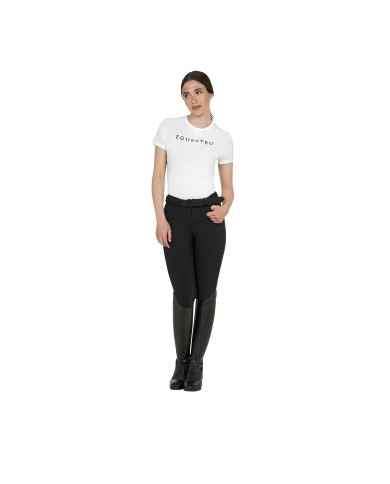 WOMEN S LOGO LAMINA COTTON T-SHIRT