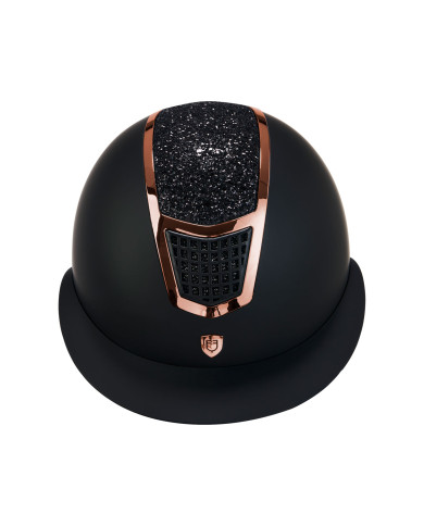 Cap con brillantini e visiera larga