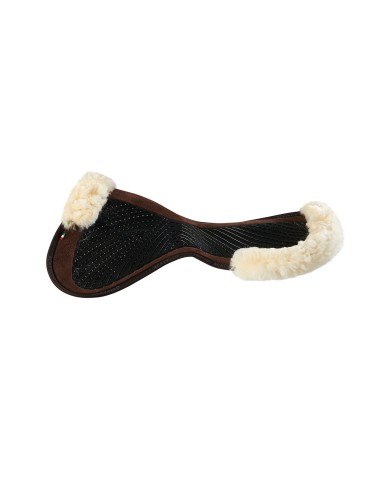 CC TWIN SIDED GEL PAD 1/2 SHEEPSKIN EDGE