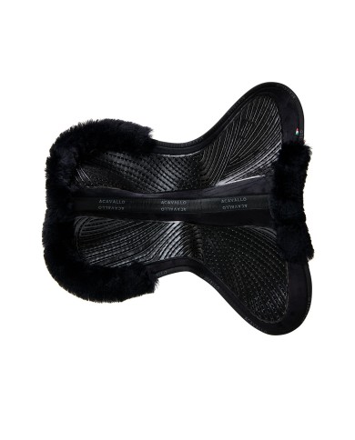 CC TWIN SIDED GEL PAD 1/2 SHEEPSKIN EDGE