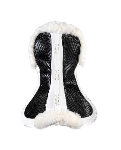 CC TWIN SIDED GEL PAD 1/2 SHEEPSKIN EDGE