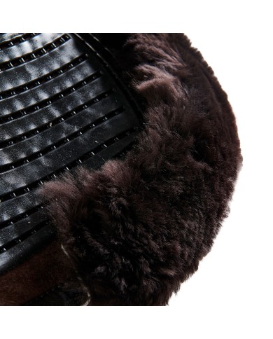 CC TWIN SIDED GEL PAD 1/2 SHEEPSKIN EDGE
