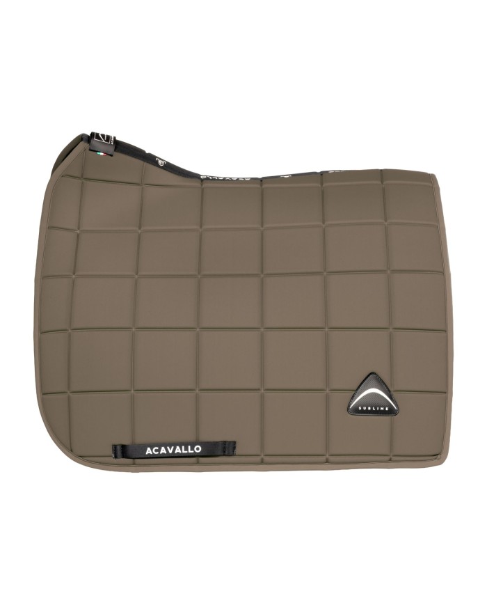 SQUARE DRESSAGE SADDLE PAD W/SQUARE BACK CORNER