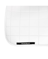 SQUARE DRESSAGE SADDLE PAD W/SQUARE BACK CORNER