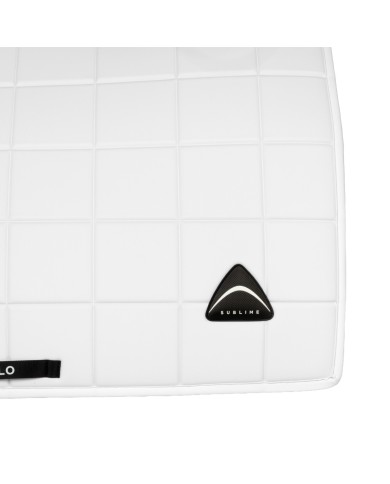SQUARE DRESSAGE SADDLE PAD W/SQUARE BACK CORNER
