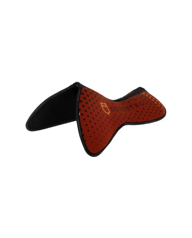 COMPENSA. EQ. IN M.FOAM CON GRIP, TESSUTO TRAFORATO SUL GAR. LOGO GIALLO