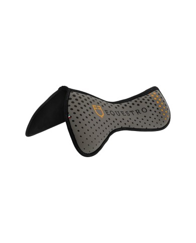 COMPENSA. EQ. IN M.FOAM CON GRIP, TESSUTO TRAFORATO SUL GAR. LOGO GIALLO