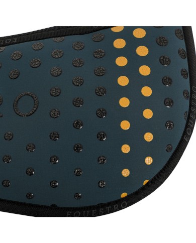 COMPENSA. EQ. IN M.FOAM CON GRIP, TESSUTO TRAFORATO SUL GAR. LOGO GIALLO