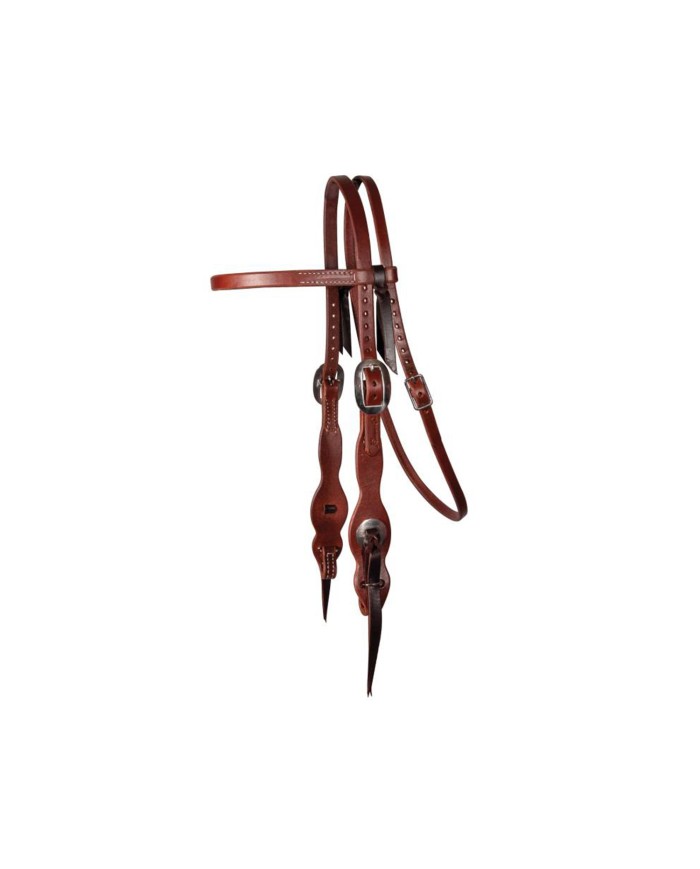 RH BRIDLE QC TASSLE BROW