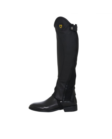 Ghette unisex in morbido cuoio con cerniera laterale Ghette unisex in morbido cuoio con cerniera laterale