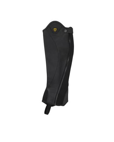 Ghette unisex corte in morbido cuoio con cerniera laterale Ghette unisex corte in morbido cuoio con cerniera laterale