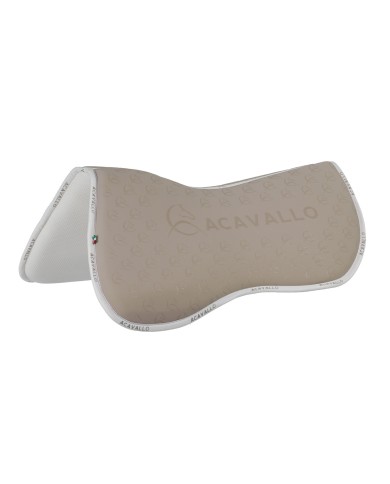 MEMORY FOAM HALF PAD W//BAMBOO FIBER UNDERSIDE