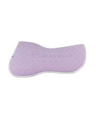 MEMORY FOAM HALF PAD W//BAMBOO FIBER UNDERSIDE
