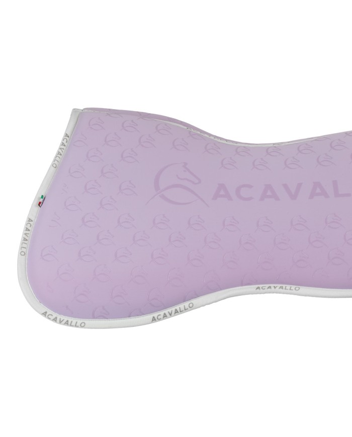 MEMORY FOAM HALF PAD W//BAMBOO FIBER UNDERSIDE