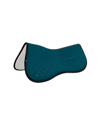 MEMORY FOAM HALF PAD W//BAMBOO FIBER UNDERSIDE
