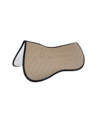 MEMORY FOAM HALF PAD W//BAMBOO FIBER UNDERSIDE