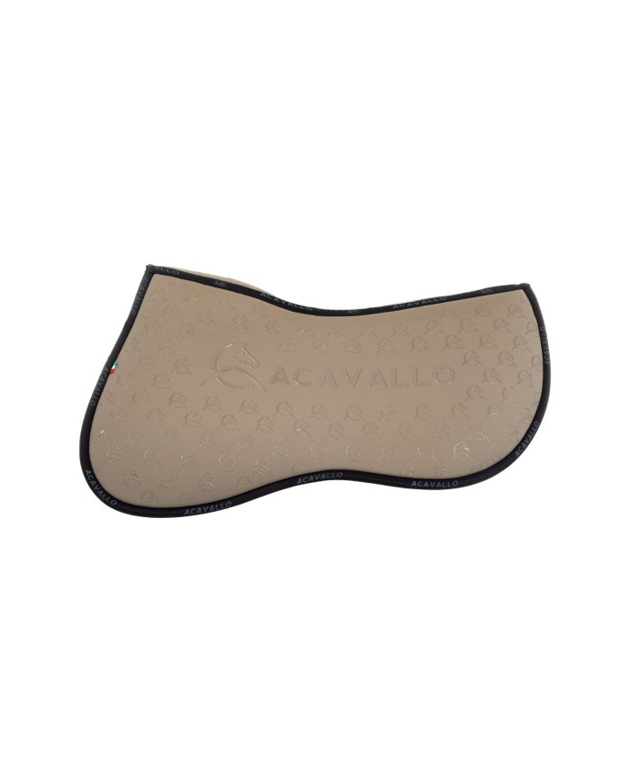 MEMORY FOAM HALF PAD W//BAMBOO FIBER UNDERSIDE