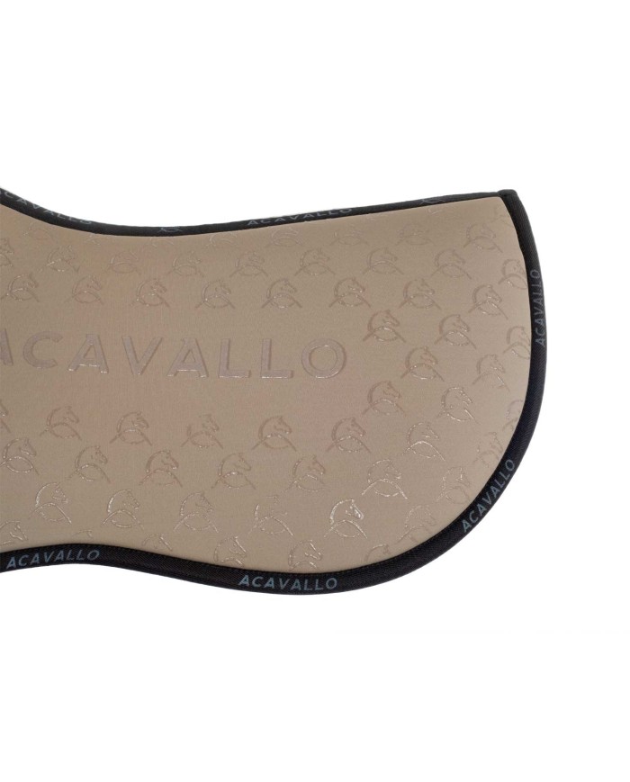 MEMORY FOAM HALF PAD W//BAMBOO FIBER UNDERSIDE