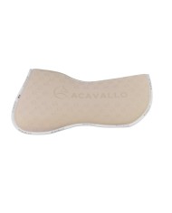 MEMORY FOAM HALF PAD W//BAMBOO FIBER UNDERSIDE