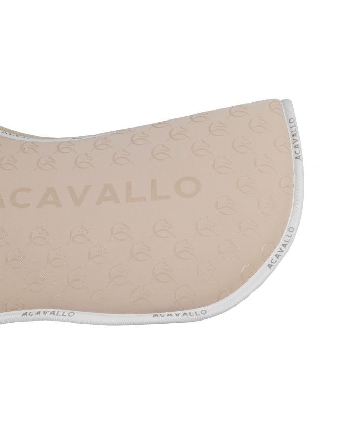 MEMORY FOAM HALF PAD W//BAMBOO FIBER UNDERSIDE