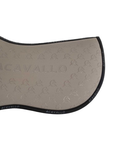 MEMORY FOAM HALF PAD W//BAMBOO FIBER UNDERSIDE
