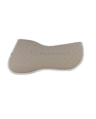 MEMORY FOAM HALF PAD W//BAMBOO FIBER UNDERSIDE