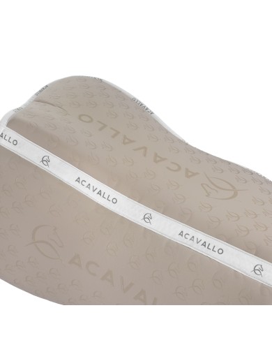 MEMORY FOAM HALF PAD W//BAMBOO FIBER UNDERSIDE