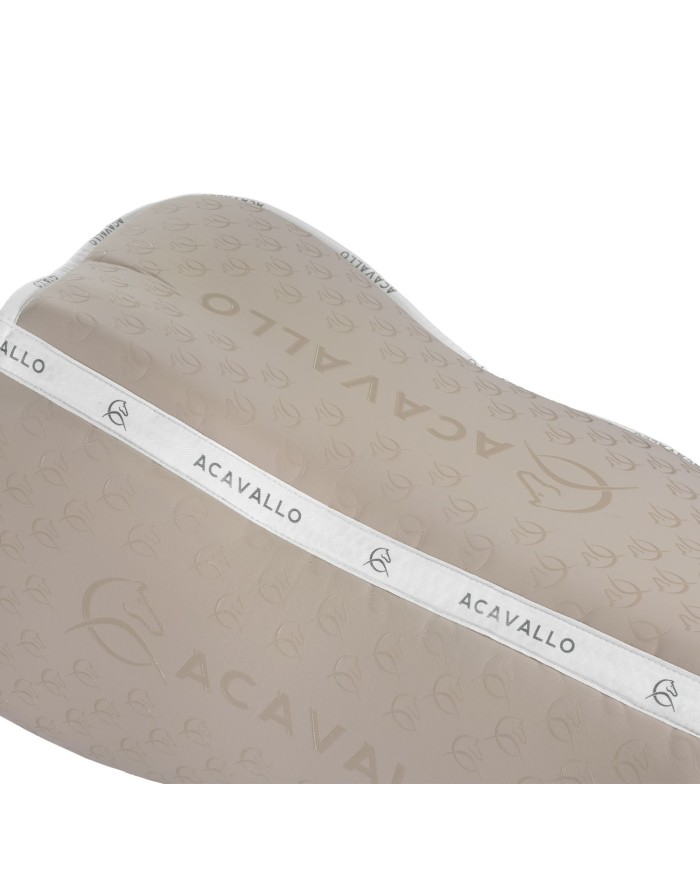 MEMORY FOAM HALF PAD W//BAMBOO FIBER UNDERSIDE