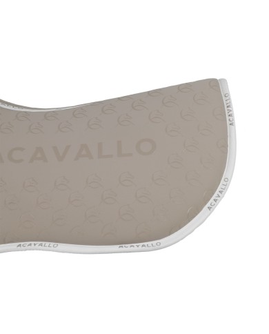 MEMORY FOAM HALF PAD W//BAMBOO FIBER UNDERSIDE