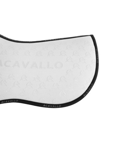 MEMORY FOAM HALF PAD W//BAMBOO FIBER UNDERSIDE