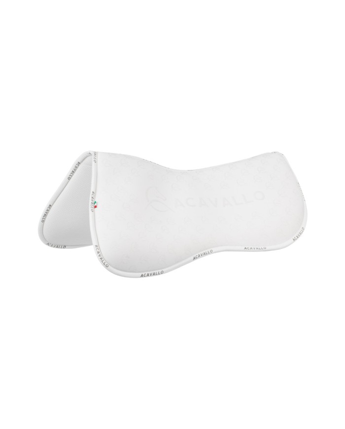 MEMORY FOAM HALF PAD W//BAMBOO FIBER UNDERSIDE
