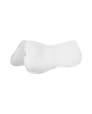 MEMORY FOAM HALF PAD W//BAMBOO FIBER UNDERSIDE