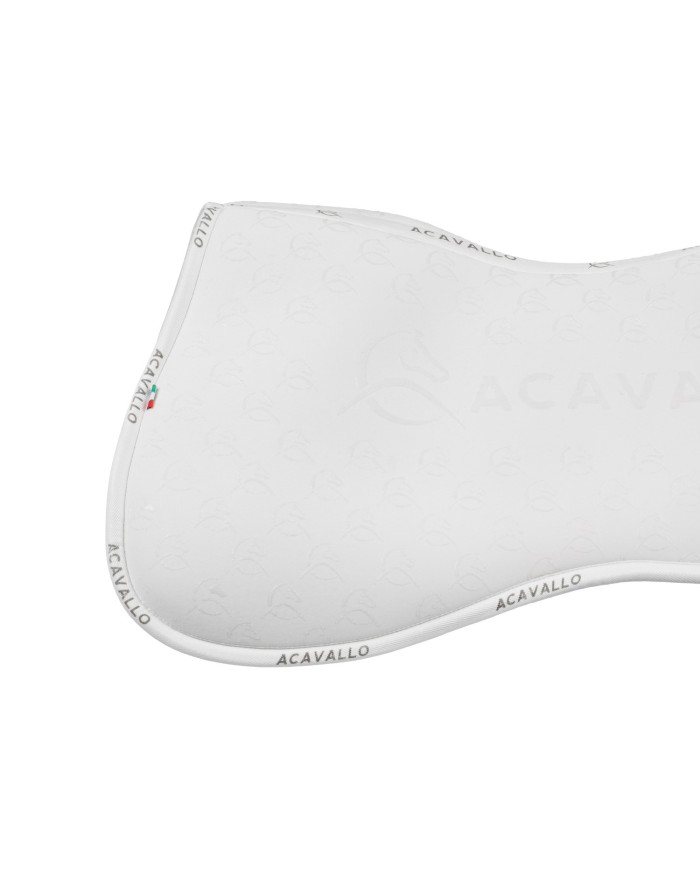 MEMORY FOAM HALF PAD W//BAMBOO FIBER UNDERSIDE