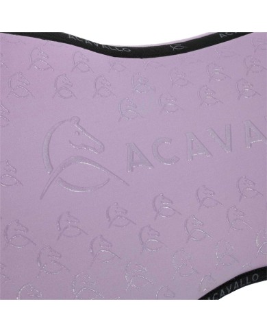 MEMORY FOAM HALF PAD W//BAMBOO FIBER UNDERSIDE