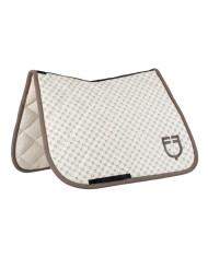 DRESSAGE MONOGRAM PRINT SADDLE PAD