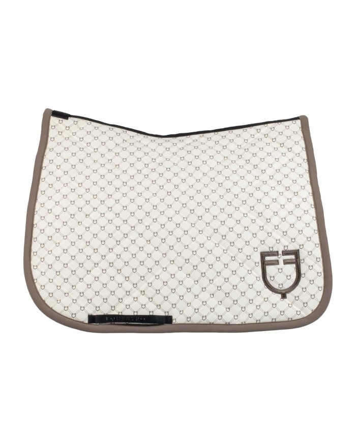 DRESSAGE MONOGRAM PRINT SADDLE PAD