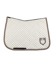DRESSAGE MONOGRAM PRINT SADDLE PAD