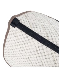 DRESSAGE MONOGRAM PRINT SADDLE PAD